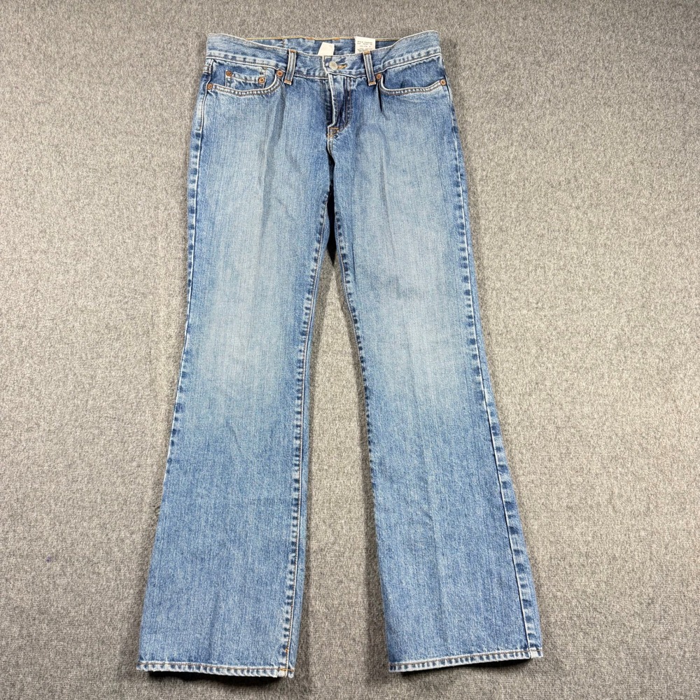 Lucky Brand Dungarees Bootcut Jeans Medium Wash Blue Denim Size 6/28